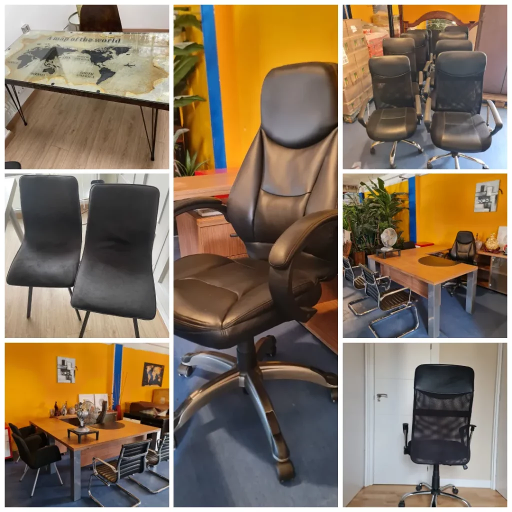 Lote de mobiliario de oficina