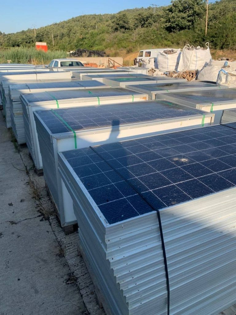 Lote 450 placas solares