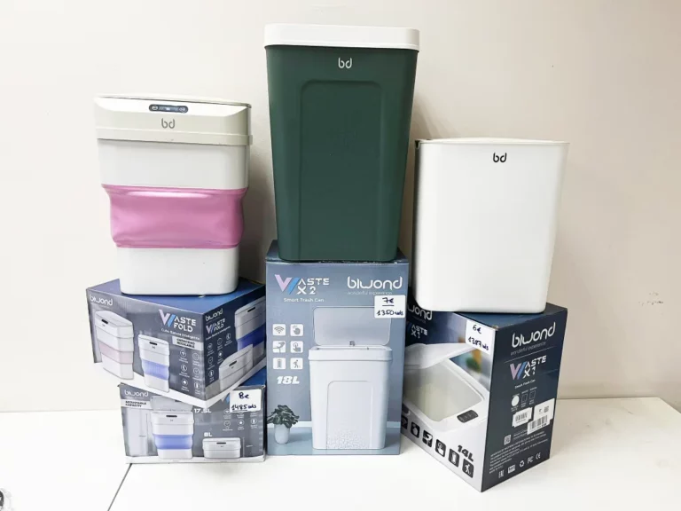 Lote de papeleras inteligentes