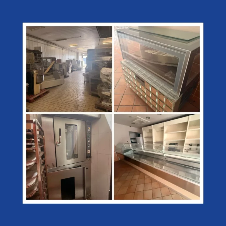 Liquidación obrador panadería y pastelería