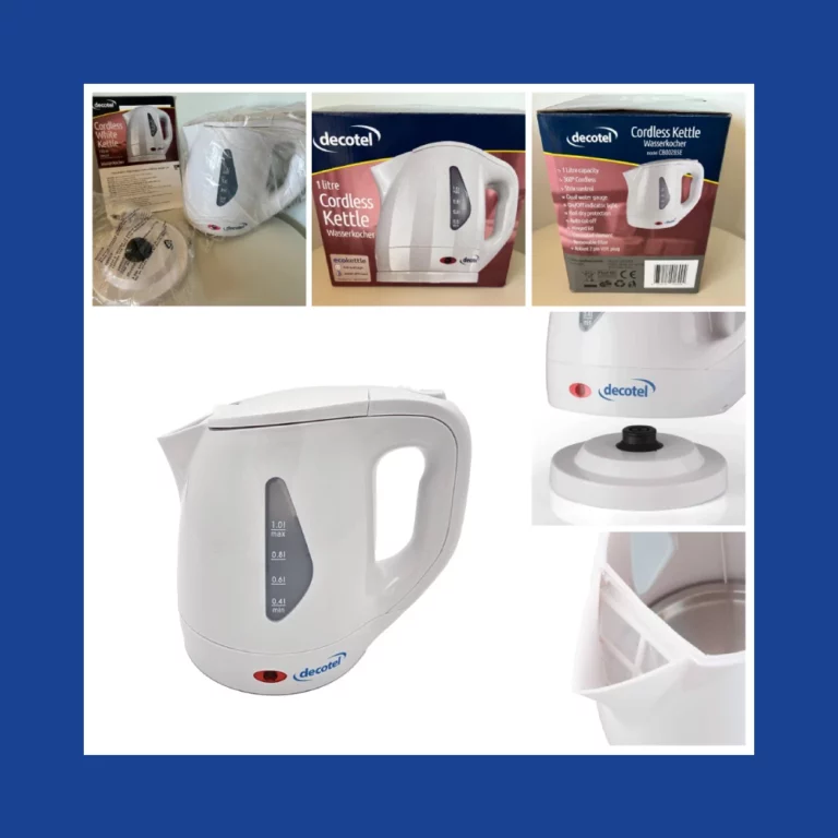 Liquidación de hervidores de agua