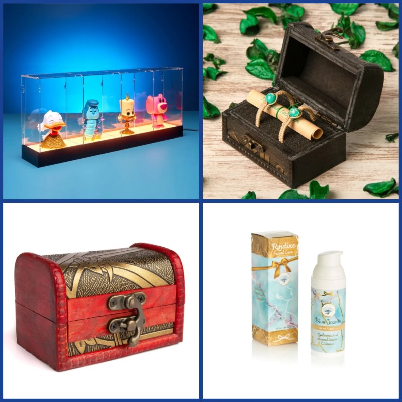 Lote liquidación artículos de regalo – bisutería, cosmética y cofres