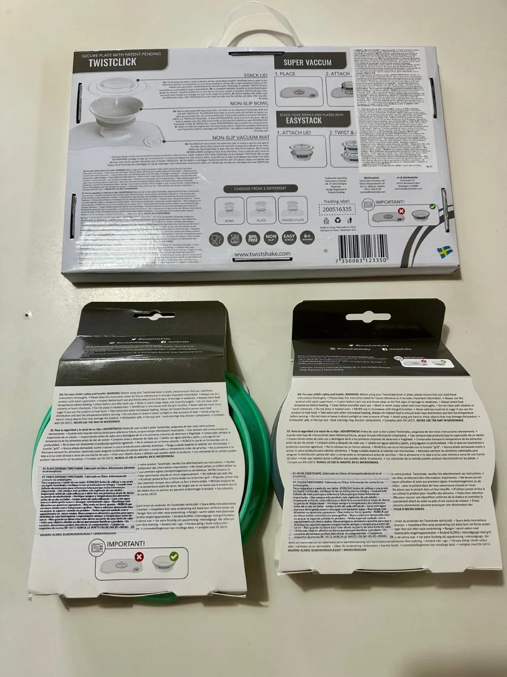 Lote Twistshake Bebé E Infantil (1)