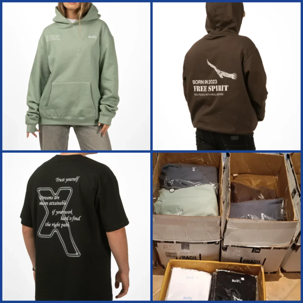 Lote Cierre Negocio Madrid: Ropa Urbana Algodón Oversize